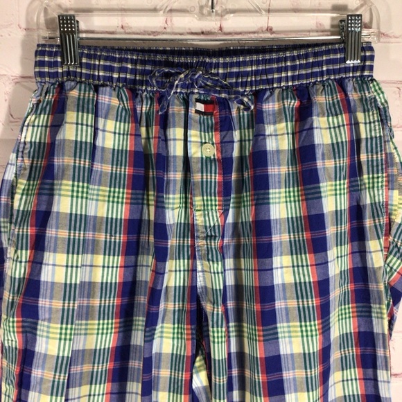 Tommy Hilfiger Plaid Pajama Sleep Lounge Pants - Size Small - Picture 2 of 7